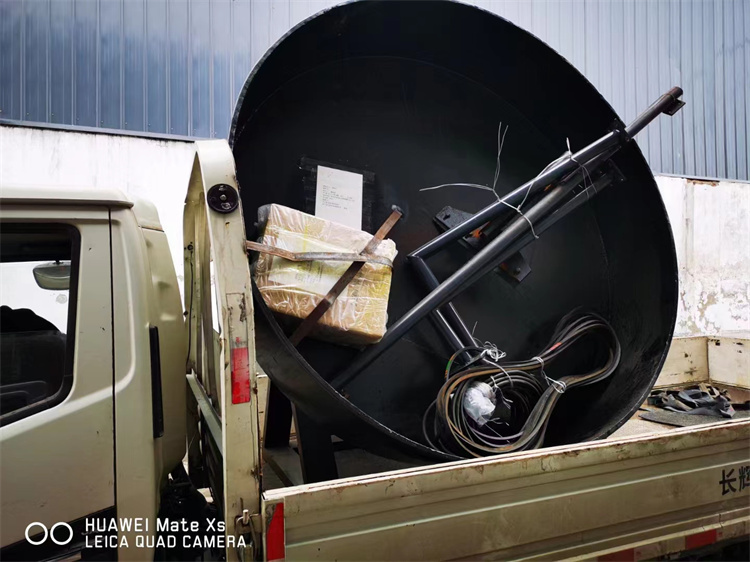 有機(jī)肥2.5m圓盤造粒發(fā)貨現(xiàn)場