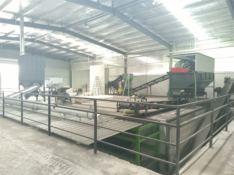 安徽客戶年產(chǎn)5萬噸顆粒生產(chǎn)線現(xiàn)場