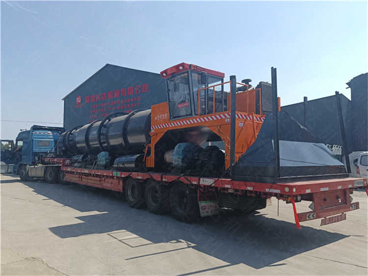 自動化有機(jī)肥粉狀生產(chǎn)線設(shè)備為客戶發(fā)貨