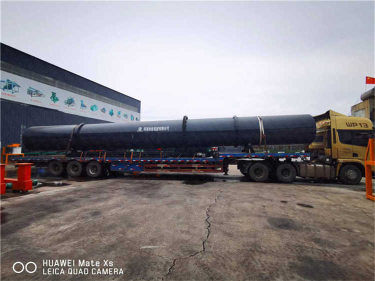 客戶(hù)定制1.8米滾筒烘干機(jī)顆粒線(xiàn)設(shè)備發(fā)貨