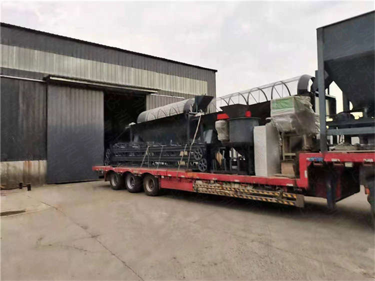 小型粉狀有機(jī)肥生產(chǎn)線包裝機(jī)整套加工設(shè)備發(fā)貨