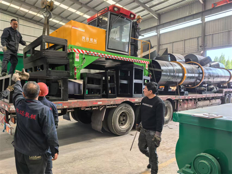 年產(chǎn)1萬噸造粒生產(chǎn)線發(fā)貨現(xiàn)場